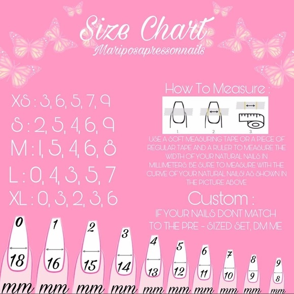 Custom Press On Nails - Picture 1 of 1